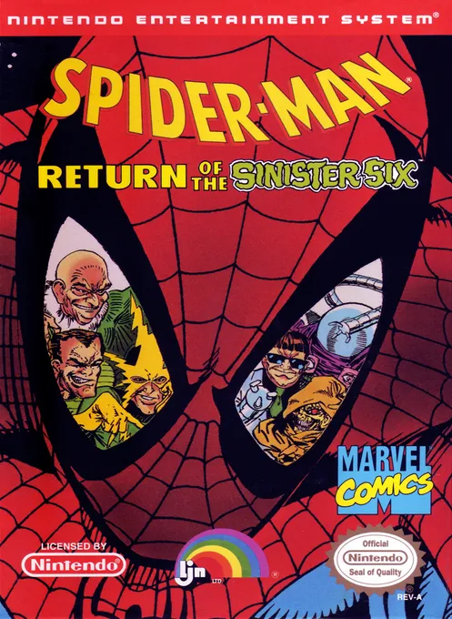 Spider-Man - Return of the Sinister Six (Asia) (En) (FK-8380) (Unlicensed)